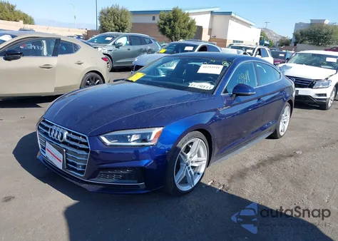 2019 Audi A5 45 Premium из США, поврежденный, VIN WAUENCF50KA046255